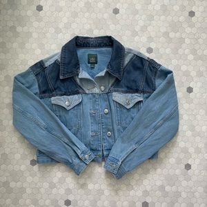 Wild Fable Cropped Denim Jacket